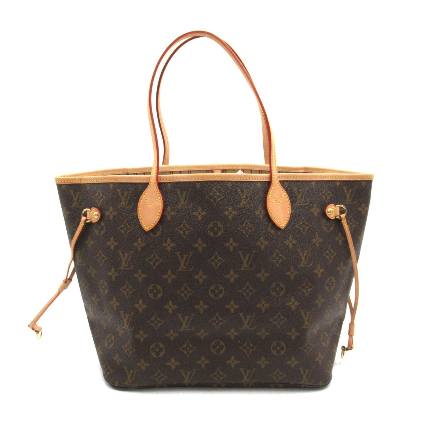 Louis Vuitton Neverfull MM Brown Beige Monogram PVC coated canvas M40156