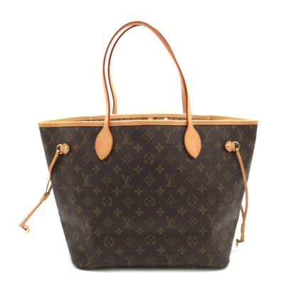 Louis Vuitton Neverfull MM Brown Beige Monogram PVC coated canvas M40156
