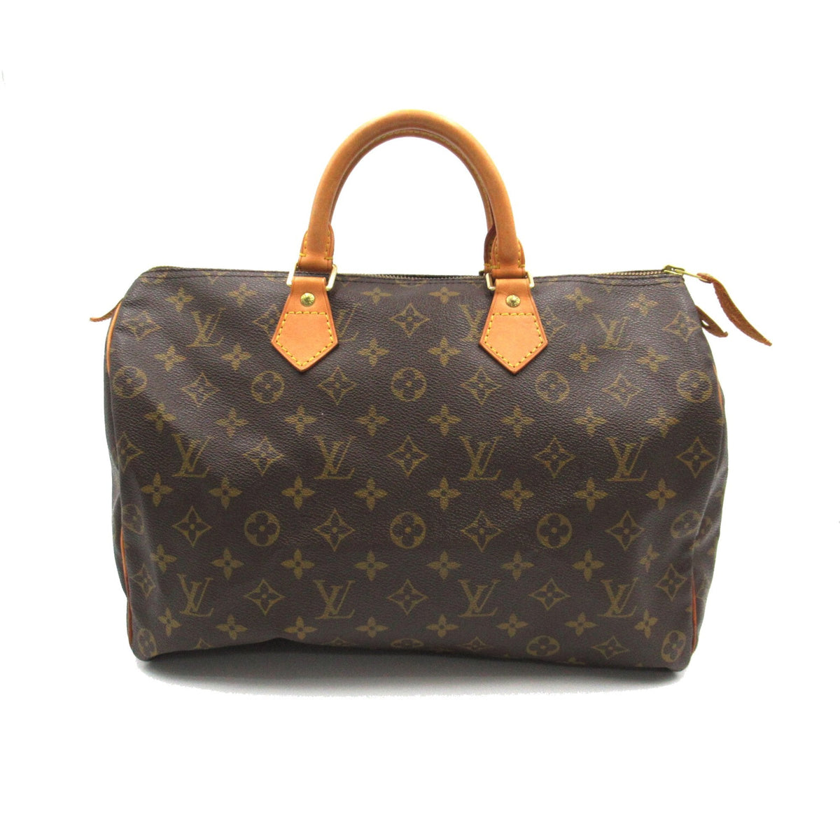 Louis Vuitton Speedy 35 Brown Monogram PVC coated canvas M41524