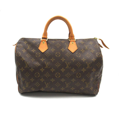 Louis Vuitton Speedy 35 Brown Monogram PVC coated canvas M41524