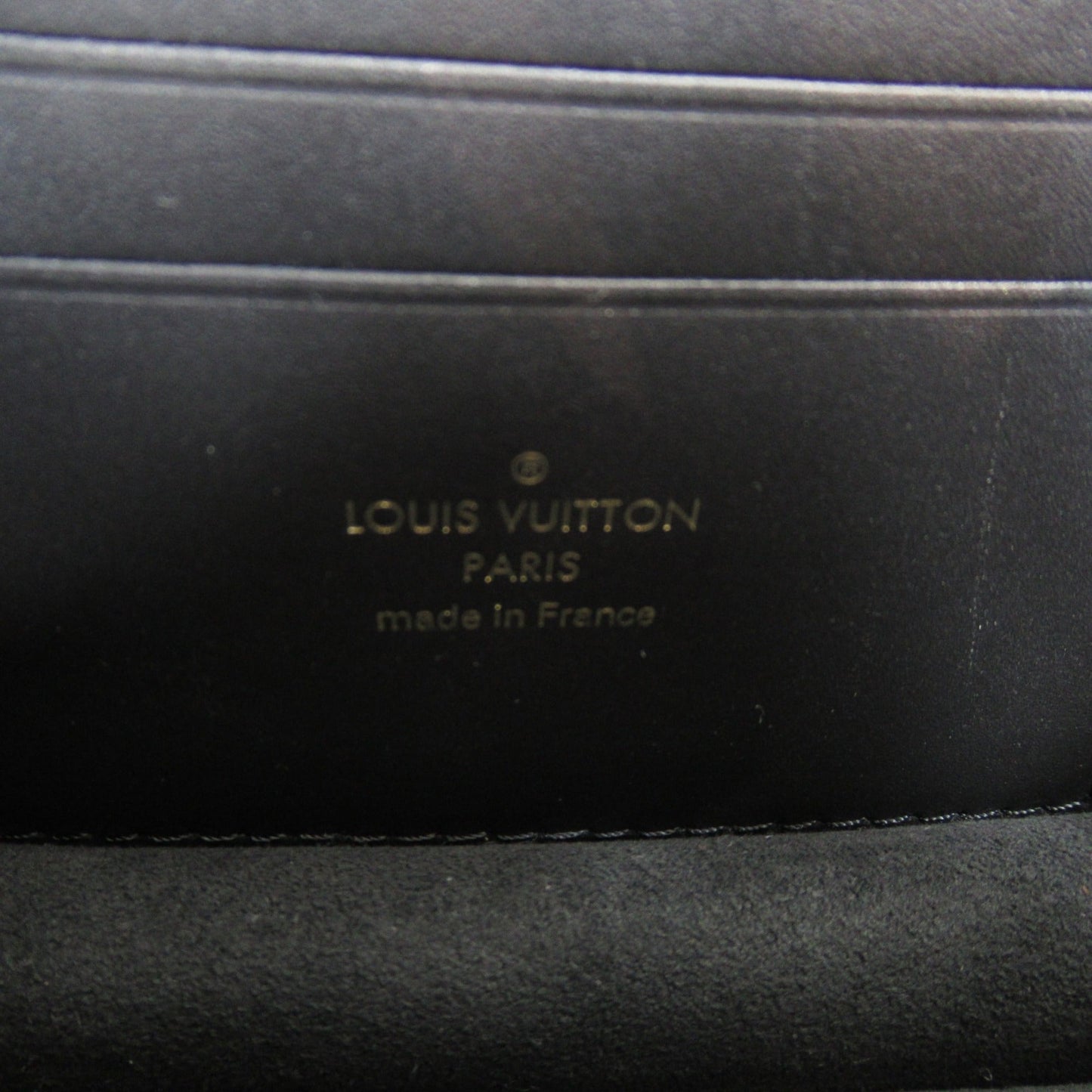 LOUIS VUITTON Portefeiulle Dauphine Shoulder Bag Brown Monogram Reverse PVC coated canvas M68746