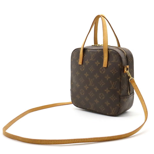 LOUIS VUITTON Monogram Spontini Handbag Shoulder Bag with Strap M47500