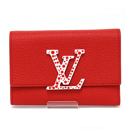 LOUIS VUITTON Portefeuil Capucines Maxi Trifold Wallet M82113 Rouge