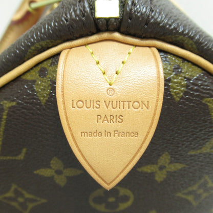 LOUIS VUITTON Speedy 30 Brown Monogram PVC coated canvas M41108