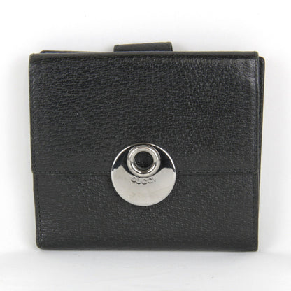 Gucci Black Leather Wallet (Bi-Fold) ()