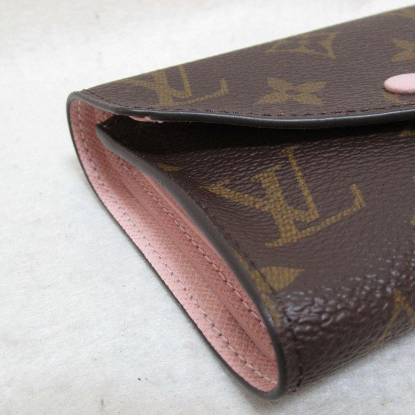 LOUIS VUITTON Portefeiulle Victorine Trifold Wallet Brown PVC coated canvas M62360