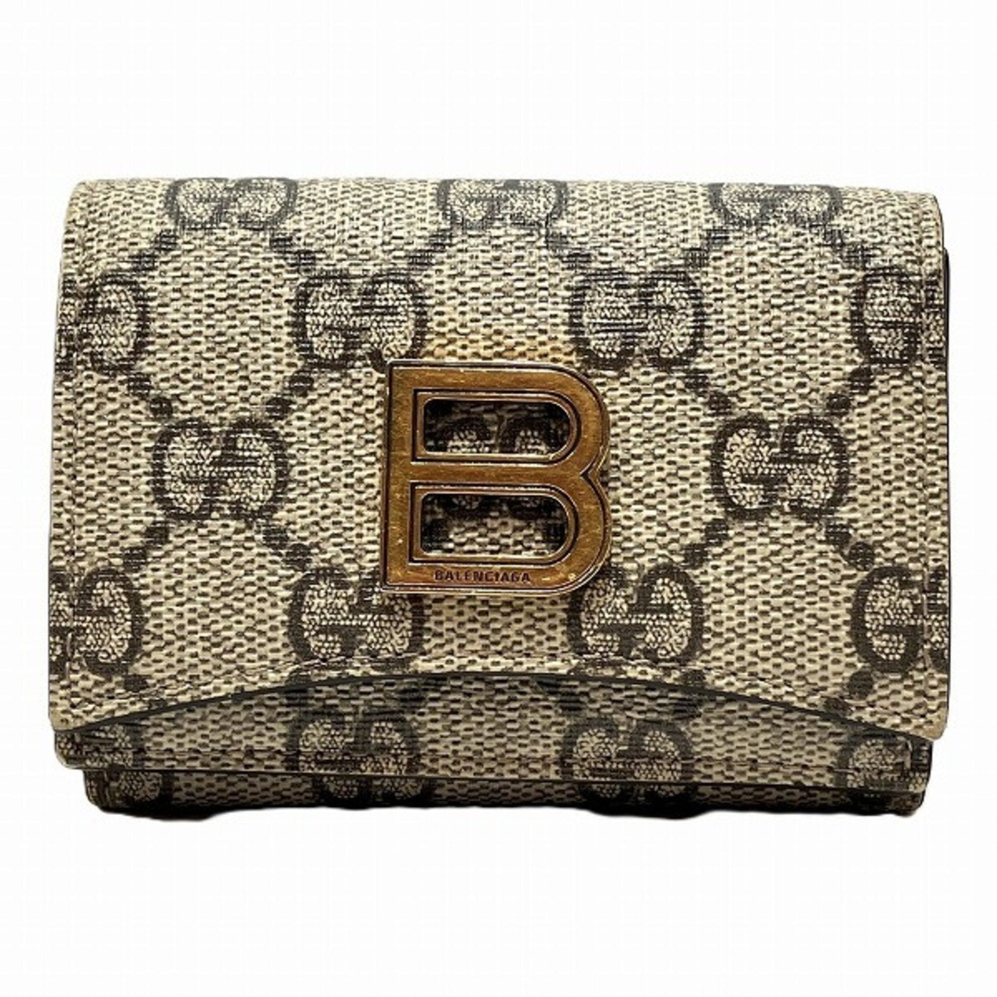 Gucci Brown Gg Supreme Canvas Coin Purse/Coin Case ()