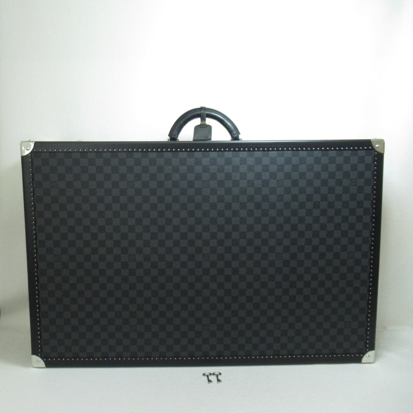 LOUIS VUITTON Bisten 80 Black Damier graphite PVC coated canvas