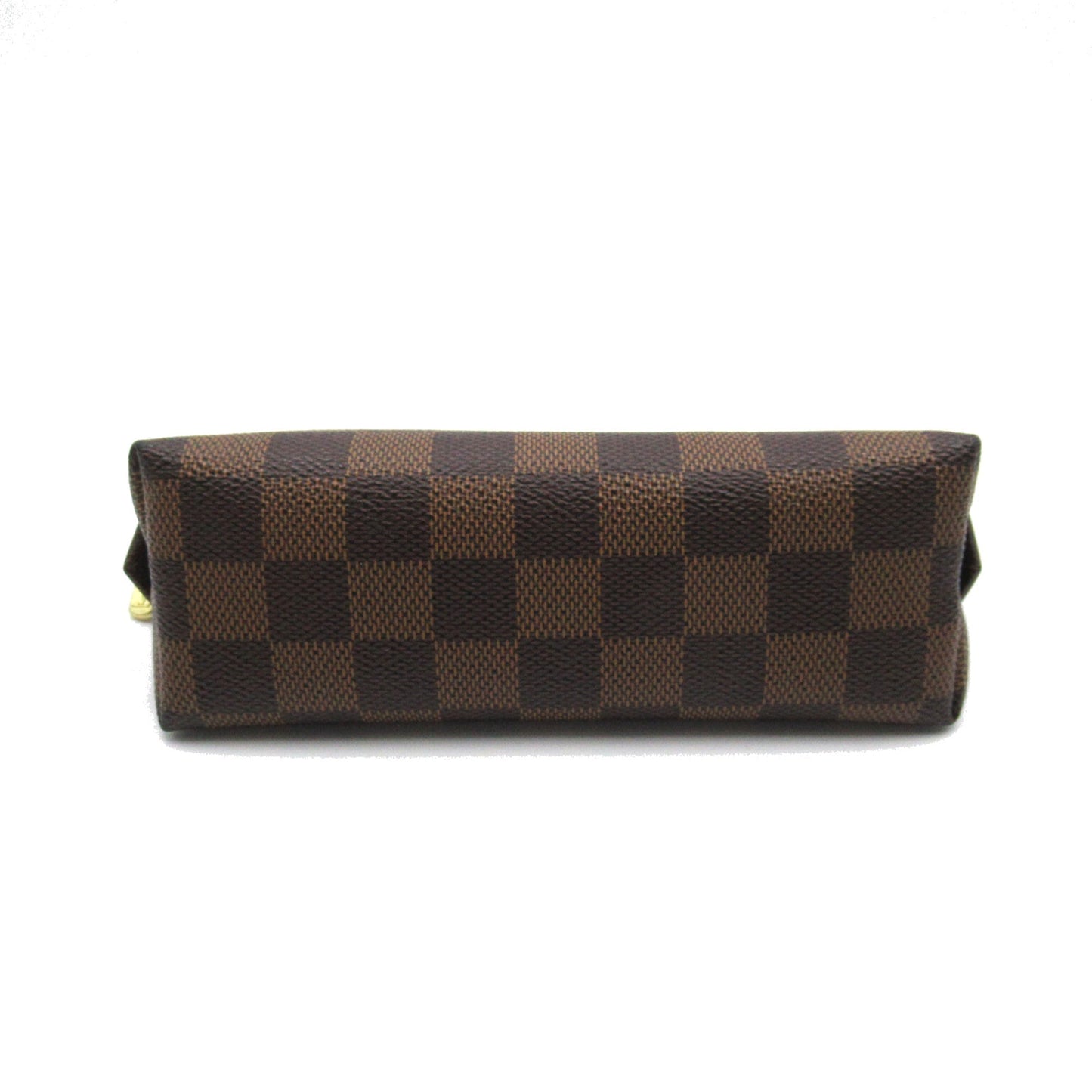 LOUIS VUITTON Pochette Cosmetic PM Brown Damier PVC coated canvas N47516