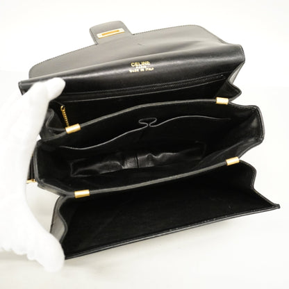 Celine  Shoulder Bag Carriage Metal Fittings Women's Leather Shoulder Bag