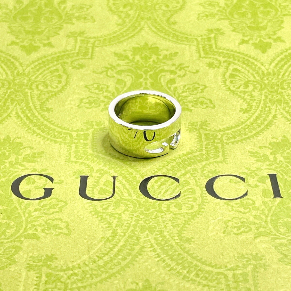 Gucci Silver Silver 925 Band Ring