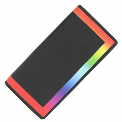 Louis Vuitton Bifold Long Wallet Taiga Rainbow Portefeuille Brother M30349 Noir Men's Virgil Abloh LOUIS VUITTON