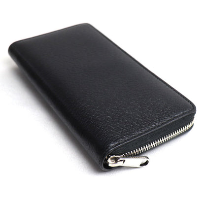 Gucci Black Leather Long Wallet (Bi-Fold)