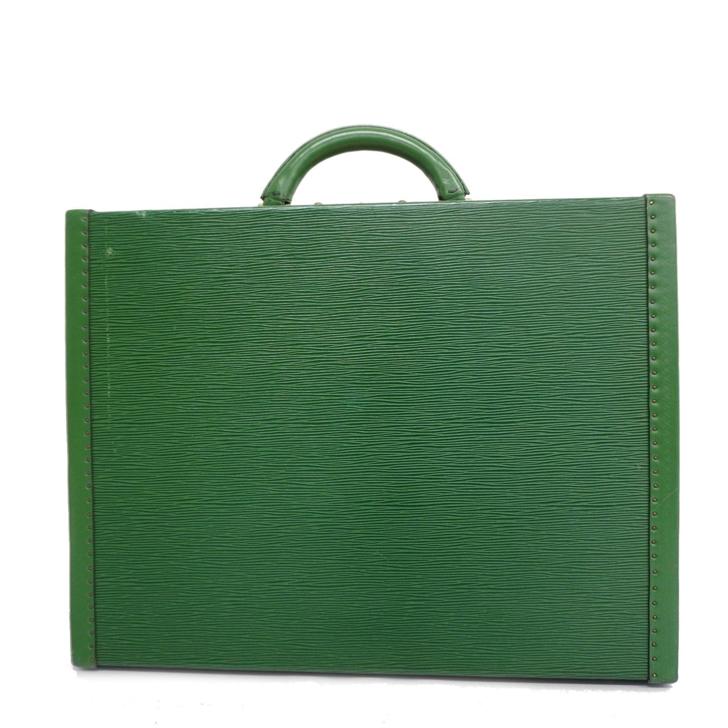 Louis VuittonAuth  Epi Trunk Case President 45 Men,Women,Unisex Bag Borneo Green