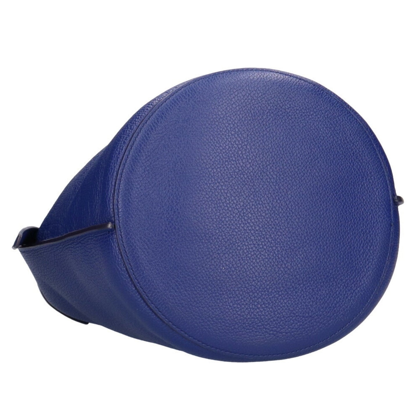 Celine baguette shoulder bag leather cobalt ladies