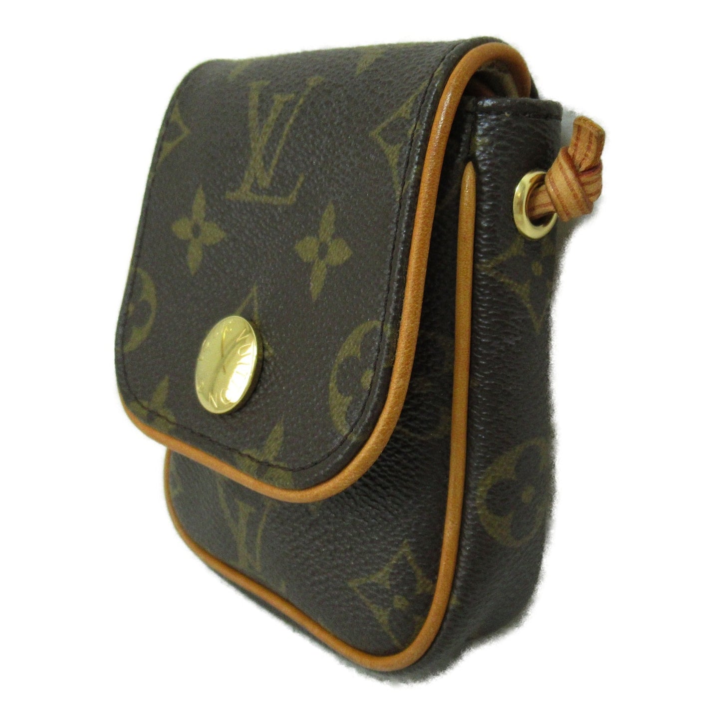 LOUIS VUITTON Pochette Cancoon Brown Monogram PVC coated canvas M60018