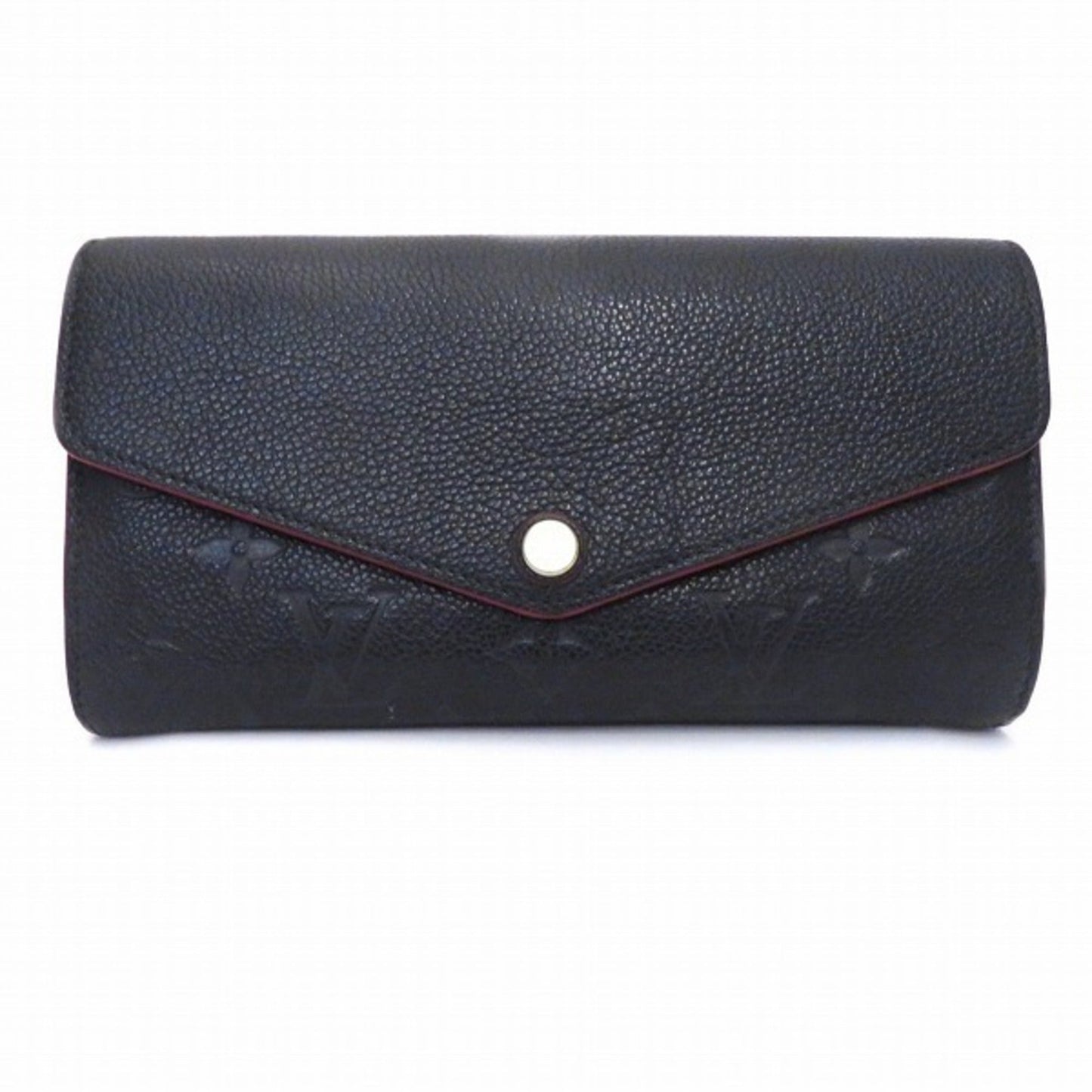 LOUIS VUITTON Monogram Implant Portefeuille Sarah M62125 Long Wallet Unisex