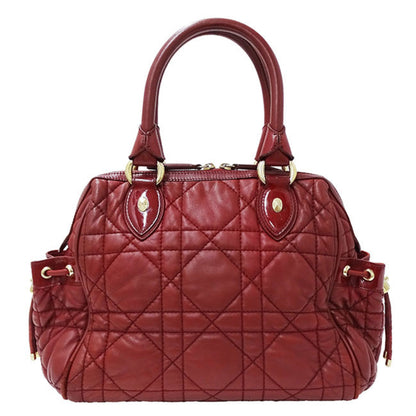 Christian Dior Red Color Leather Handbag ()