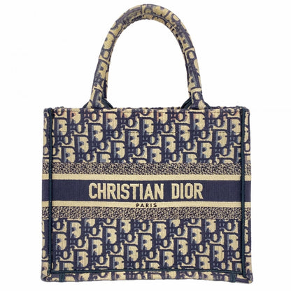 Christian Dior Navy Canvas Tote Bag ()