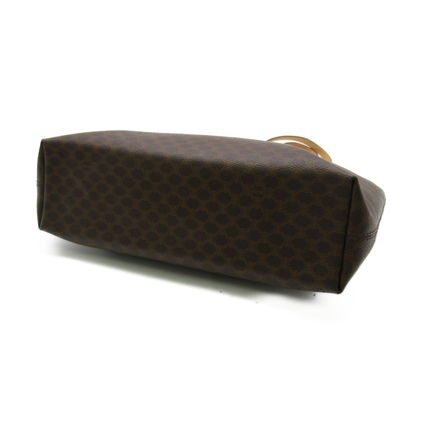 Celine Tote Bag Brown PVC coated canvas