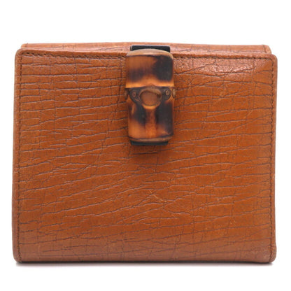 Gucci Bamboo Camel Bamboo Leather Wallet (Bi-Fold) ()