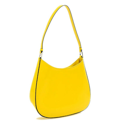 Prada Cleo shoulder bag leather bright yellow 1BC499