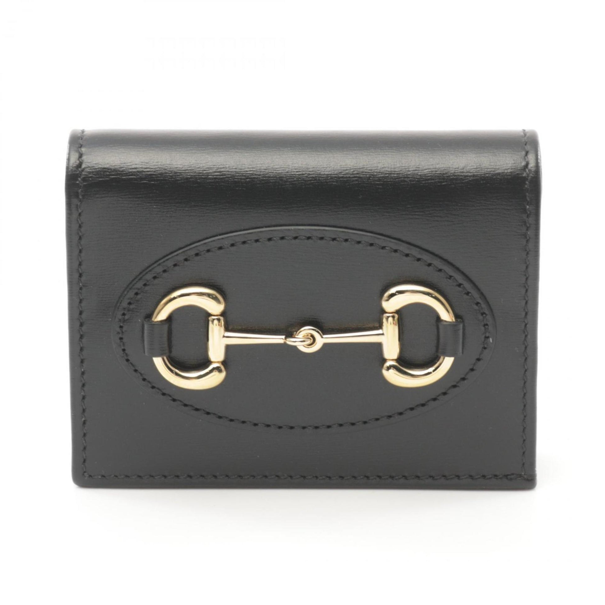 Gucci Black Leather Wallet (Bi-Fold) ()