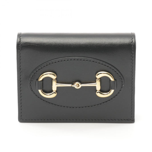 Gucci Black Leather Wallet (Bi-Fold) ()