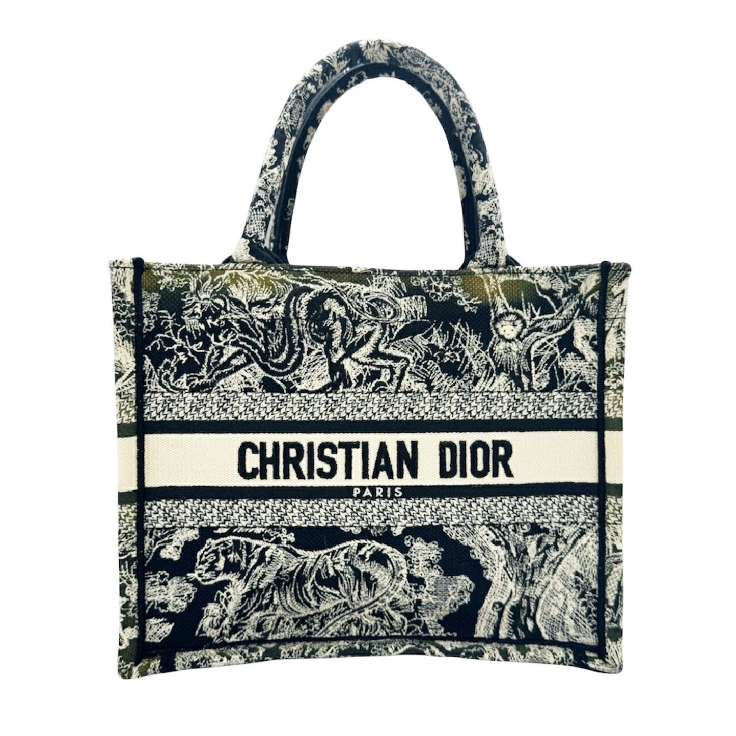 Christian Dior Navy Canvas Handbag ()