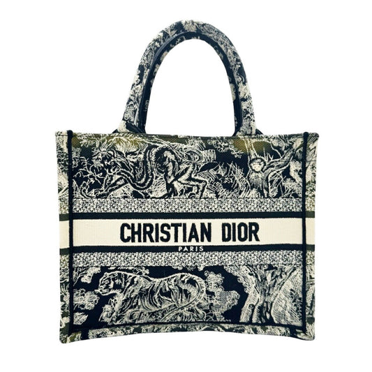 Christian Dior Navy Canvas Handbag ()