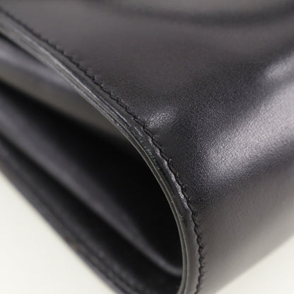 Gucci Black Leather Shoulder Bag