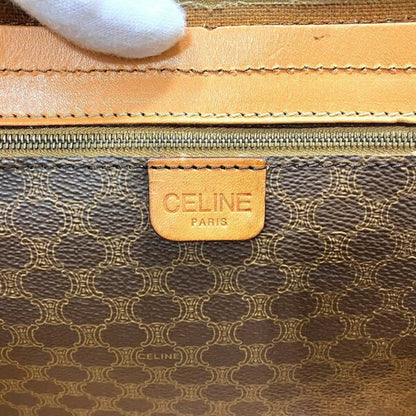 Celine Macadam Pattern PVC Bag Boston Unisex