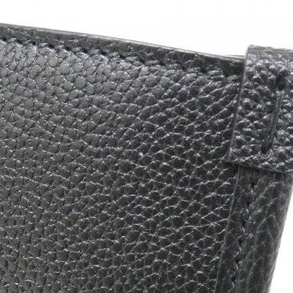 Gucci Black Leather Gg Supreme Handbag