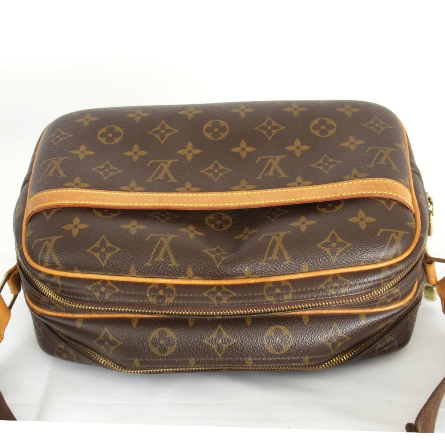 LOUIS VUITTON Reporter PM M45254 Shoulder Bag Monogram Canvas Women's