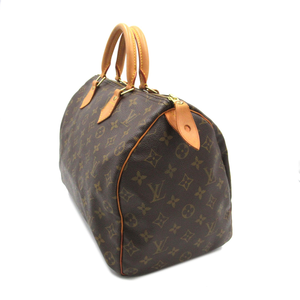 Louis Vuitton Speedy 35 Brown Monogram PVC coated canvas M41524