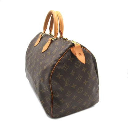 Louis Vuitton Speedy 35 Brown Monogram PVC coated canvas M41524