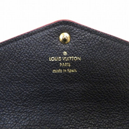 LOUIS VUITTON Monogram Implant Portefeuille Sarah M62125 Long Wallet Unisex