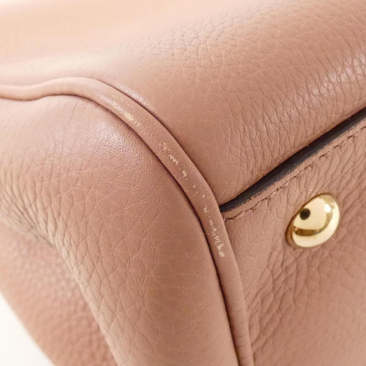 Gucci Pink Leather Handbag