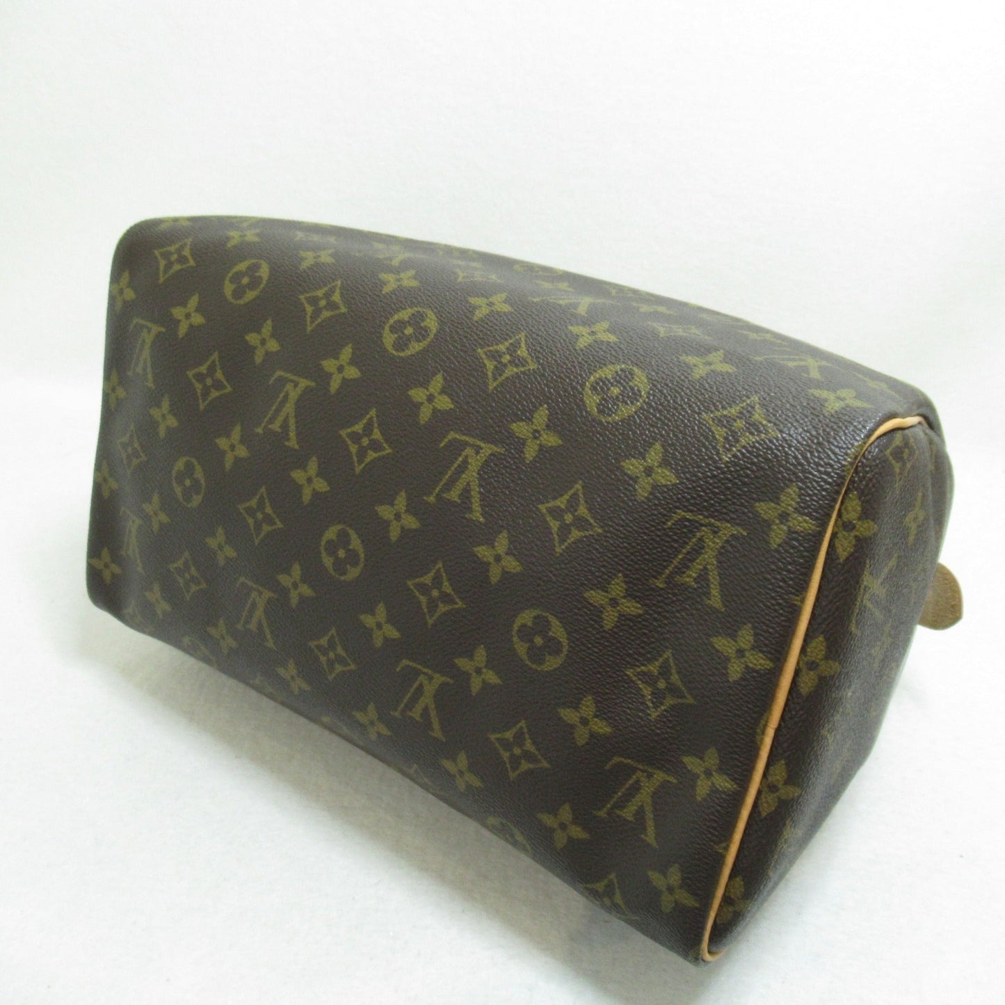 LOUIS VUITTON Speedy 30 Brown Monogram PVC coated canvas M41108