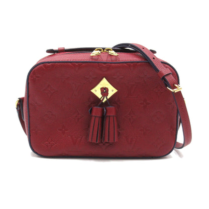 Louis Vuitton Saintonge Bordeaux system Cherry berry Monogram empreinte leather M44795