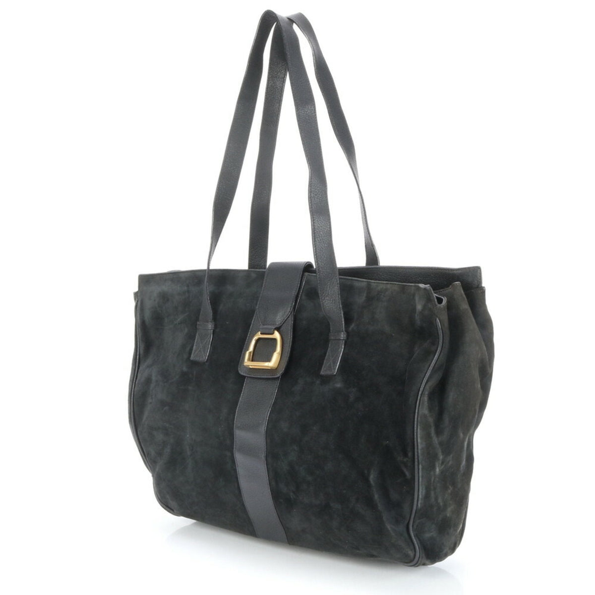 Gucci Black Leather Handbag Shoulder Bag