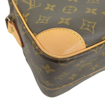 Louis Vuitton Bag Monogram Women's Men's Shoulder Brown Nile