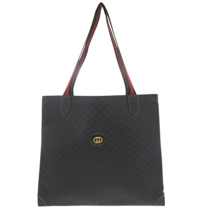 Gucci Black Pvc Tote Bag ()