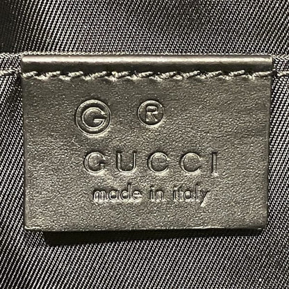 Gucci Black Canvas Pouch