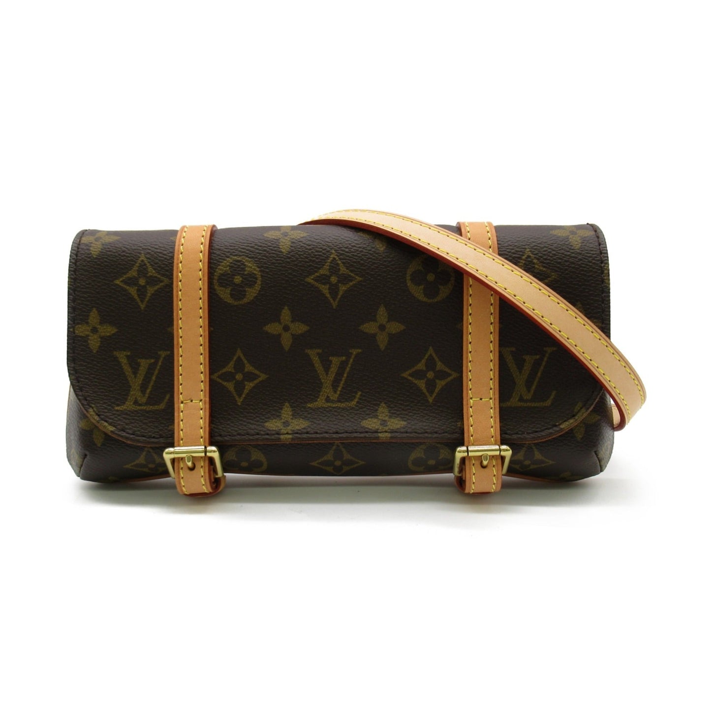 Louis Vuitton Murrell Shoulder Bag Brown Monogram PVC coated canvas M51157