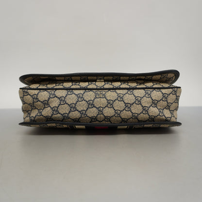 GUCCIAuth  Sherry Line Sherry 145844 Women's GG Supreme,Leather