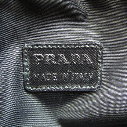 Prada Women,Men Leather,Felt Pouch Black,Dark Gray