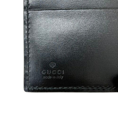 Gucci Black Leather Wallet (Bi-Fold)