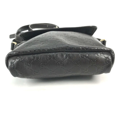 Gucci Brown Leather Shoulder Bag