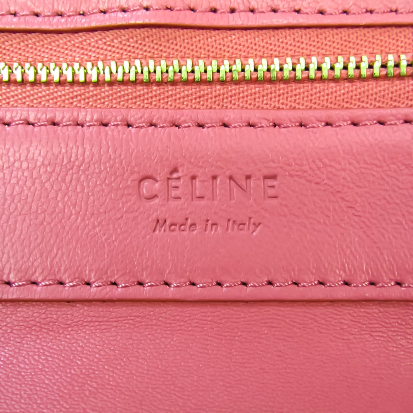 Celine Cabas Vertical 165553 Women's Leather Tote Bag Bordeaux,Pink